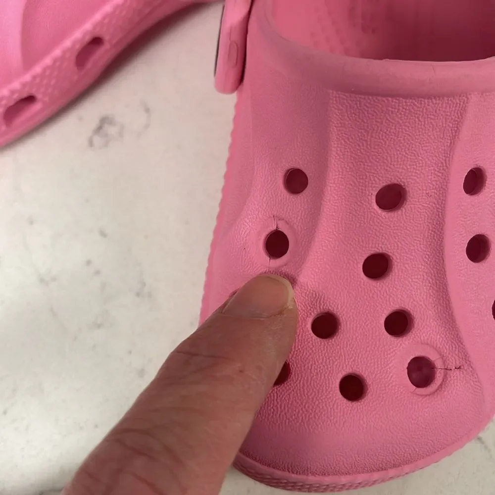 Crocs Toddler Baya Clog Size 5 Pink